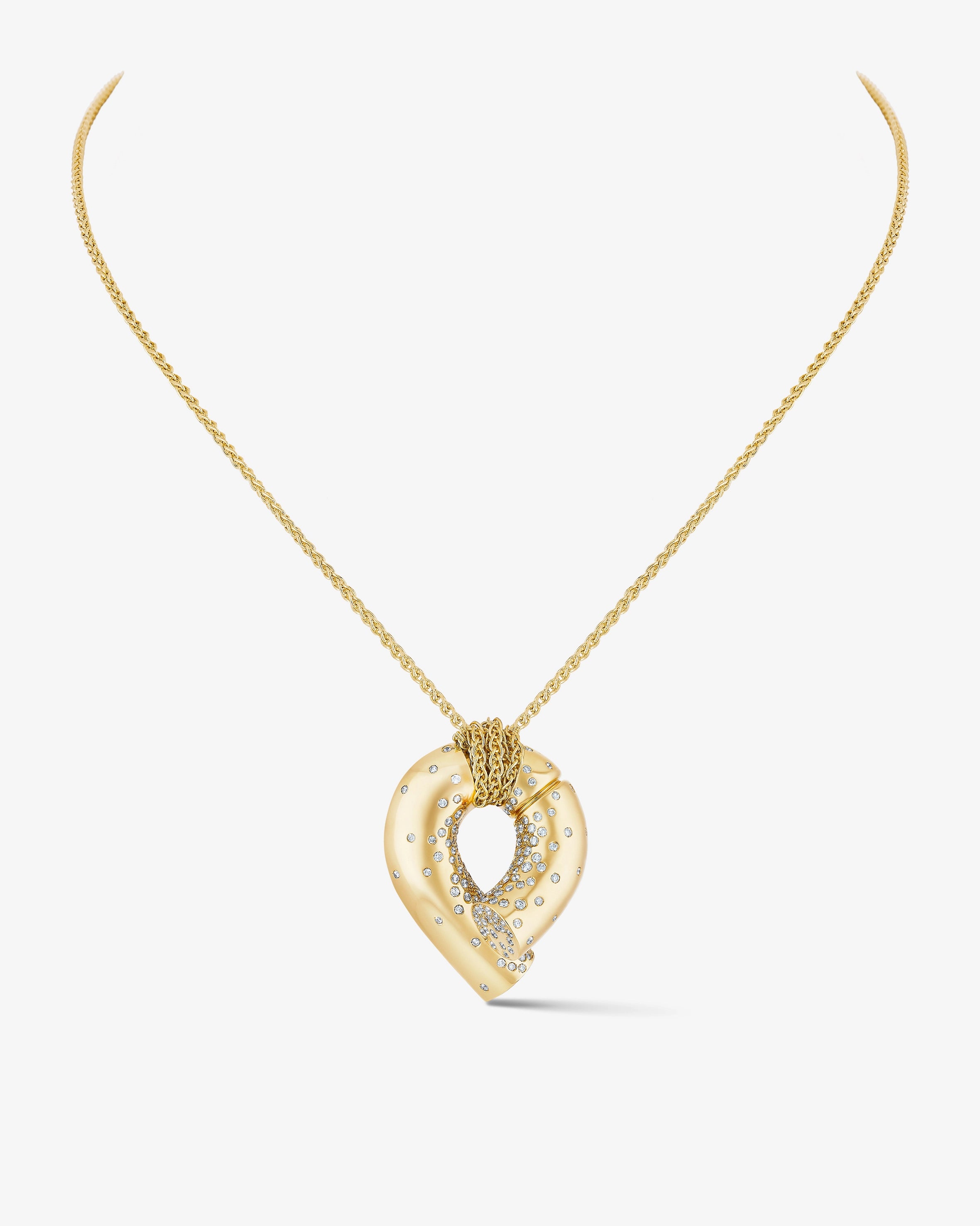 Arched pendant necklaces-Oera pendant