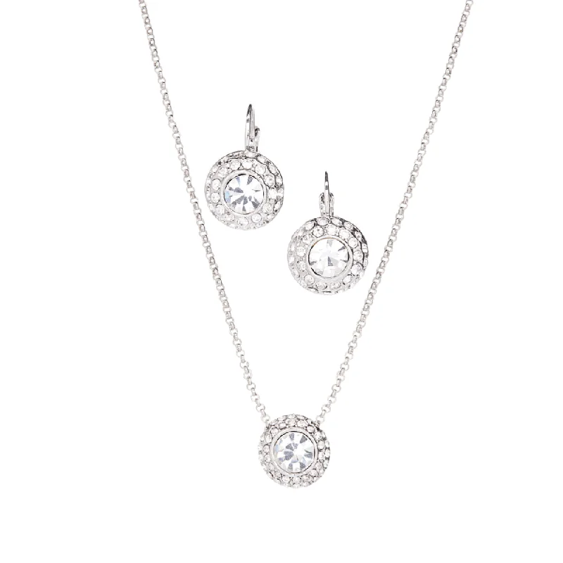 Braided link necklaces-Rosalind "Pretty" Necklace & Earring Set