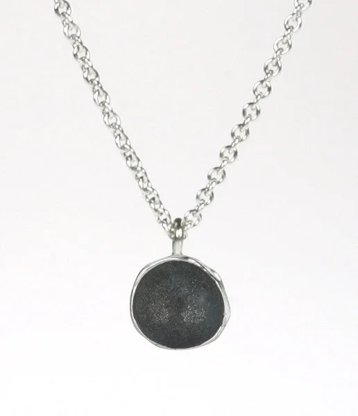 Shimmering druzy necklaces-Large Single Pod Pendant