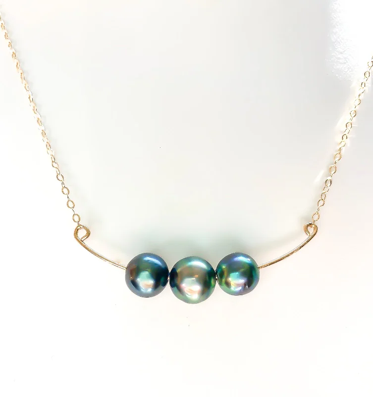 Dove charm necklaces-Toru Tahitian Pearl Necklace