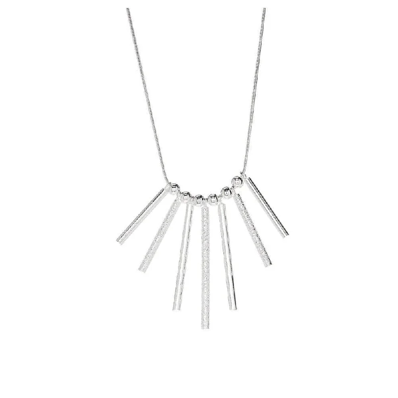 Square pendant necklaces-Dazzling Spike Necklace