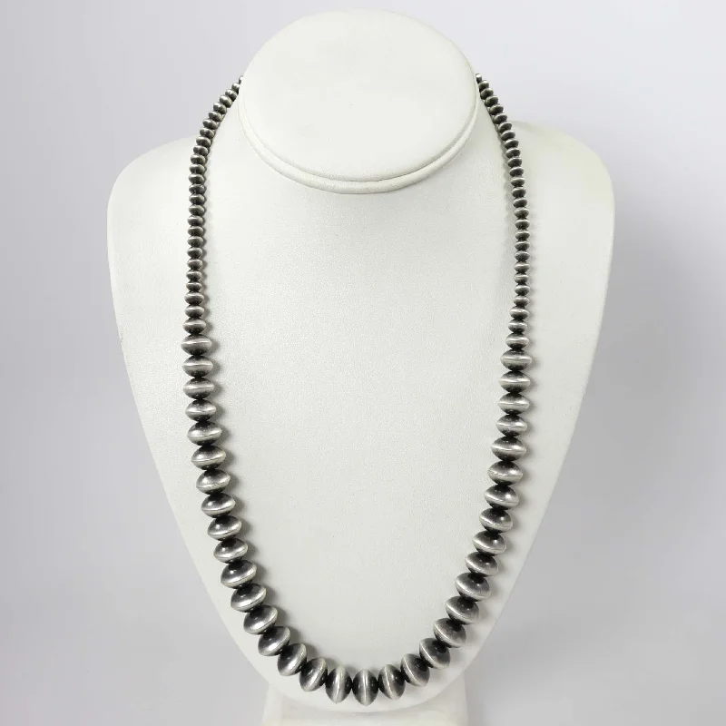 Linked chain necklaces-Navajo Pearl Necklace