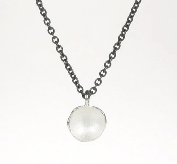 Sleek clasp necklaces-Large Single Pod Pendant