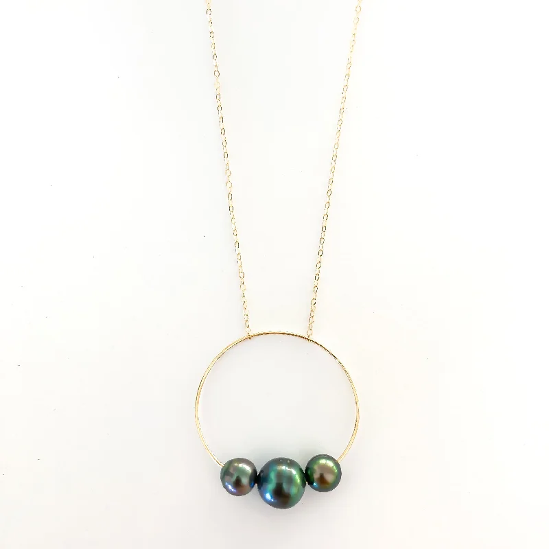 Regency style necklaces-Mahina Tahitian Pearl Necklace