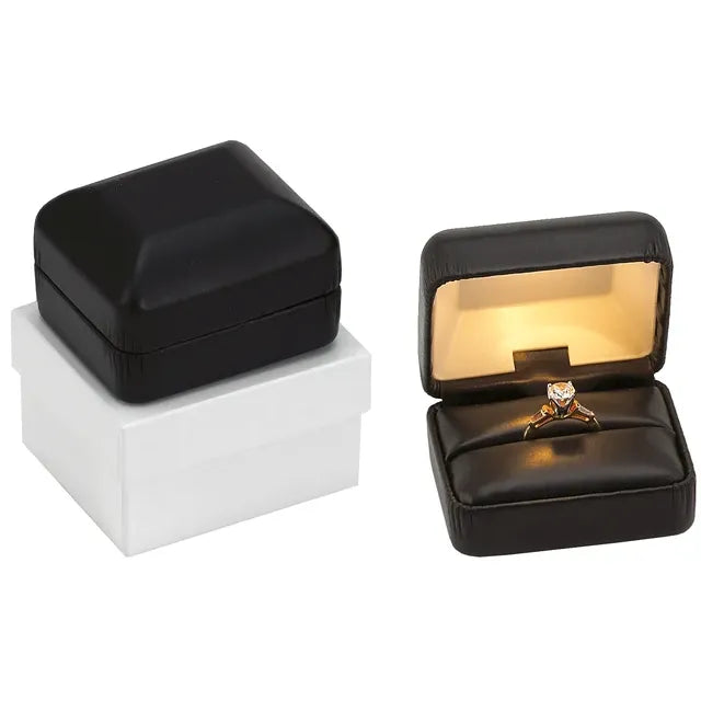 Multi-stone rings-LED Lighted Ring Box