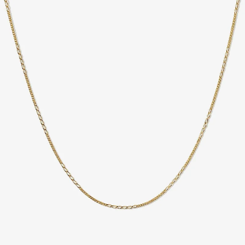 Refined pearl necklaces-Genesis ornate curb chain necklace