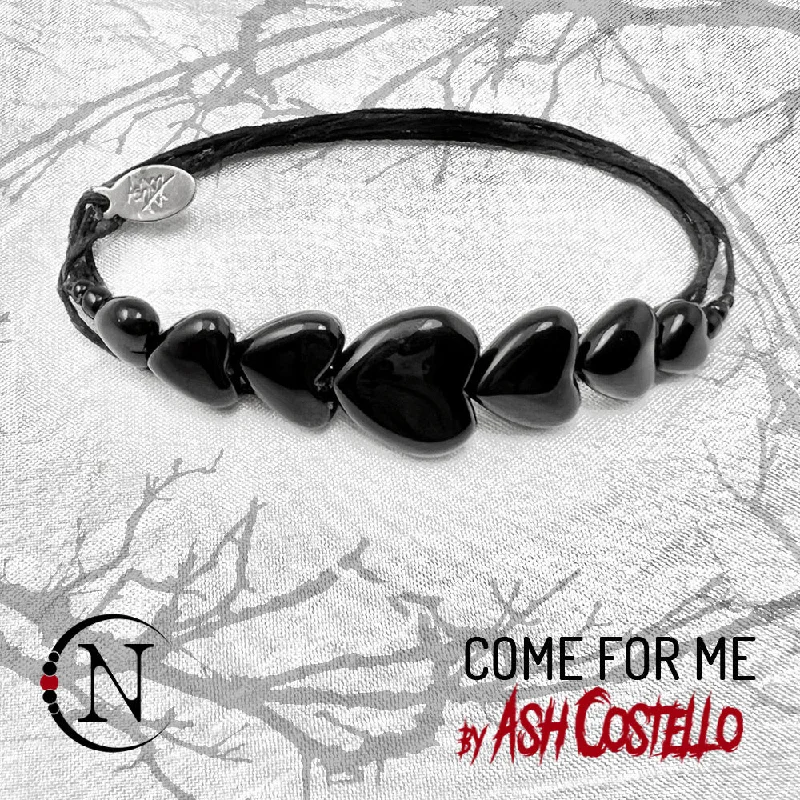 Shimmering druzy bangles-Come For Me NTIO Bracelet by Ash Costello