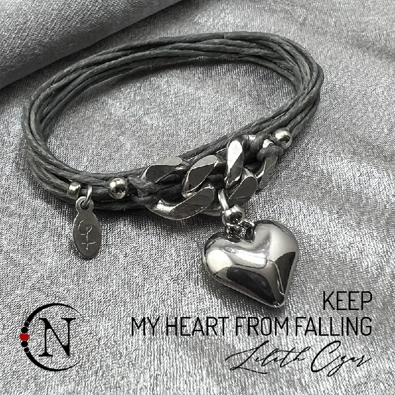 Soft shape bangles-Keep My Heart From Falling NTIO Bracelet by Lilith Czar *3 More!