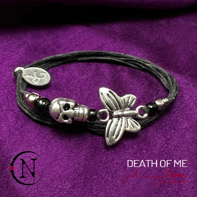 Grand cuff bangles-Death of Me NTIO Bracelet by Johnnie Guilbert