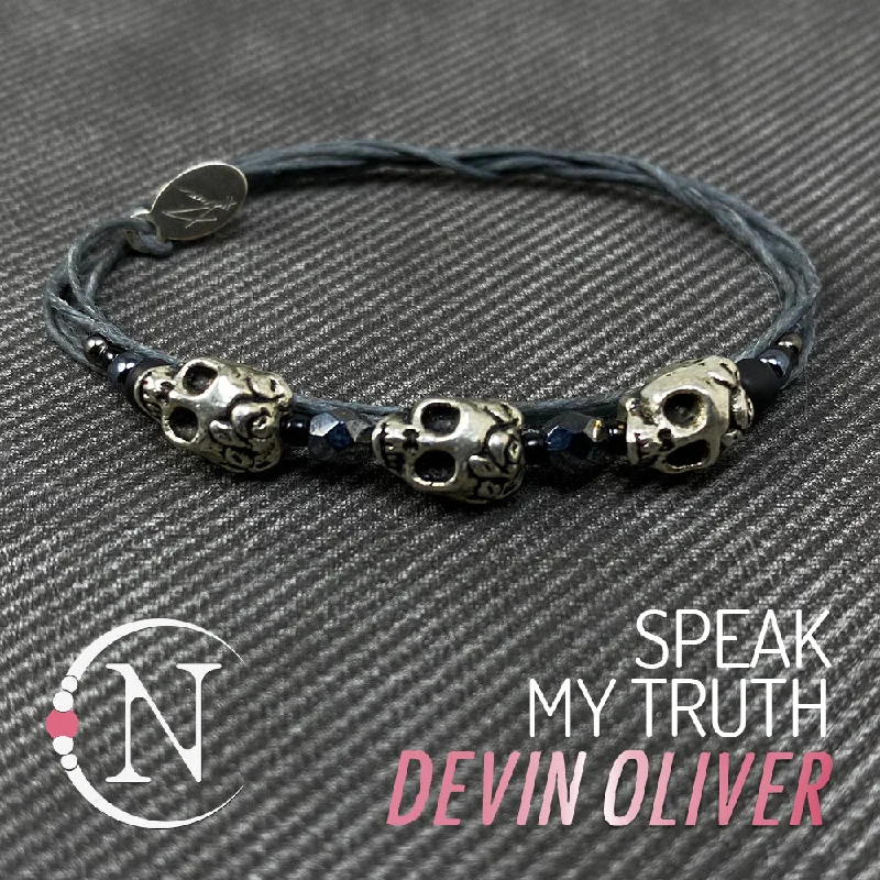 Clear quartz bangles-Speak My Truth NTIO Bracelet by Devin Oliver