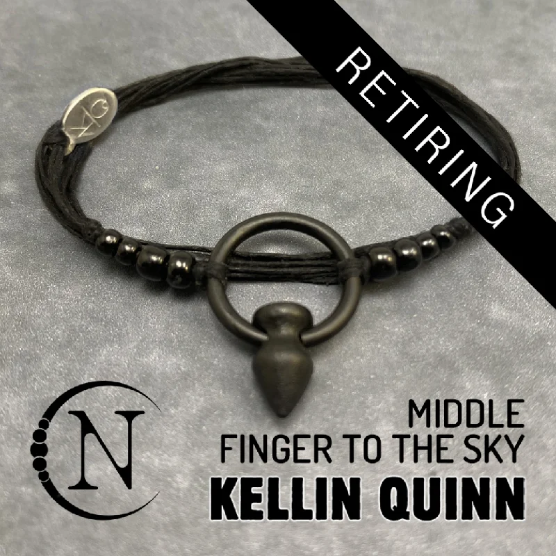 Single dot bangles-Middle Finger To The Sky NTIO Bracelet by Kellin Quinn *1 More!