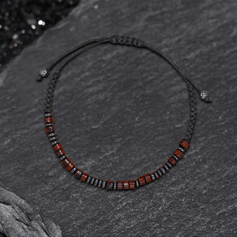 Wave pattern bracelets-Morse Code Bracelet