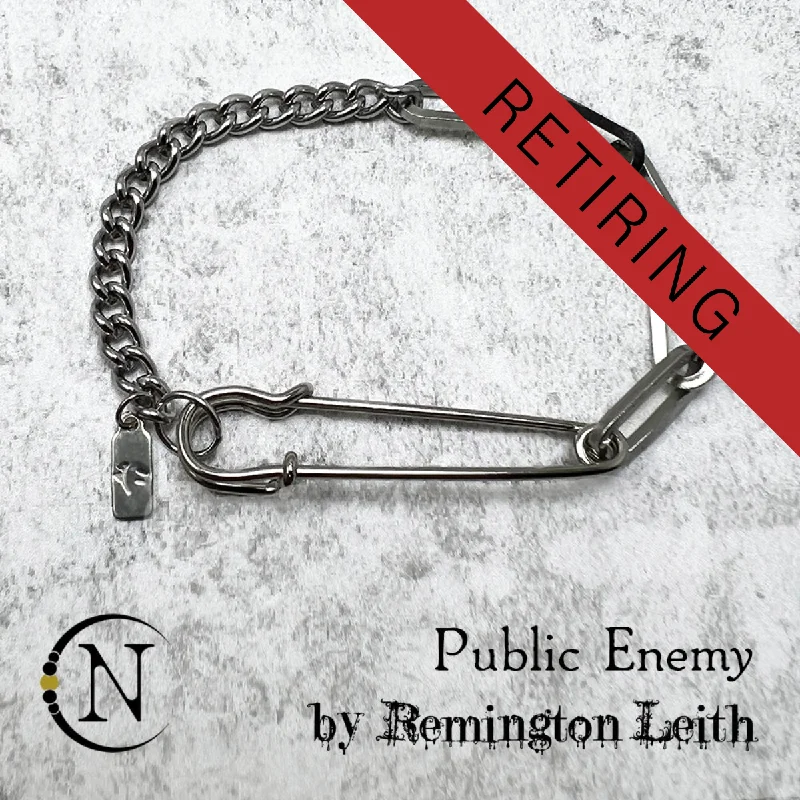 Square design bangles-Public Enemy NTIO Bracelet by Remington Leith *4 More