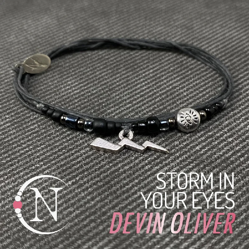 Clean modern bracelets-Storm In Your Eyes NTIO Bracelet by Devin Oliver