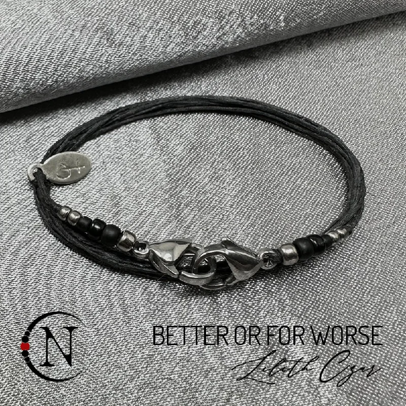 Clean modern bracelets-Better or For Worse NTIO Bracelet by Lilith Czar -Limited 50