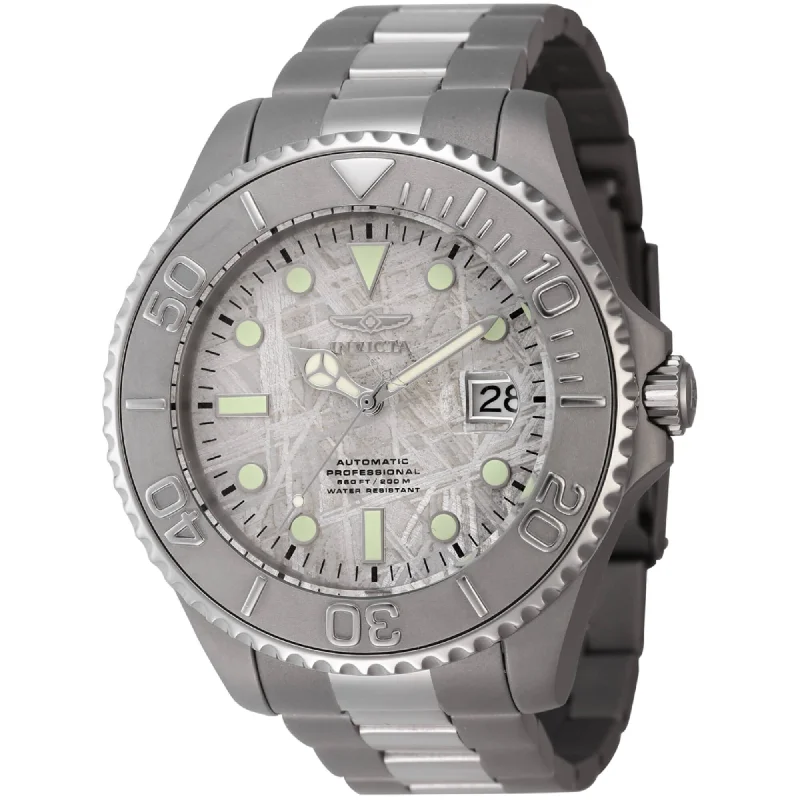 Micro star bracelets-Invicta Men's Watch - Pro Diver Automatic Rhodium Dial Titanium Bracelet | 45673