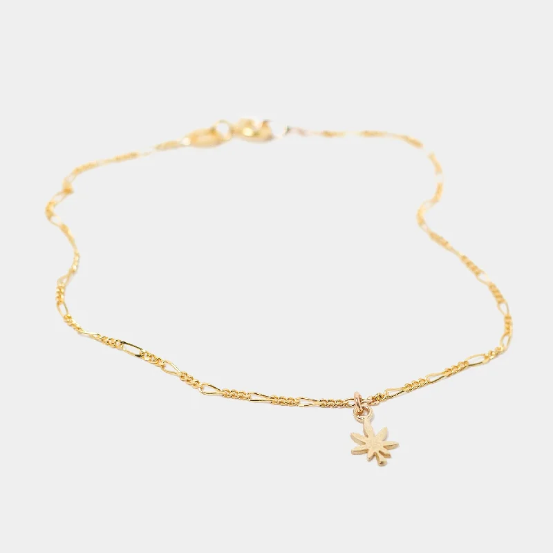 Lotus motif bangles-Mary Jane Bracelet in Gold