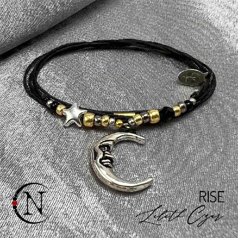 Sleek clasp bangles-Rise NTIO Bracelet by Lilith Czar