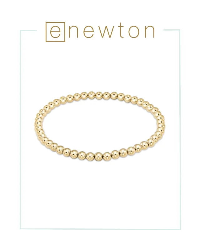 Mixed-tone bracelets-E Newton Extends | Classic Gold 4mm Bead Bracelet