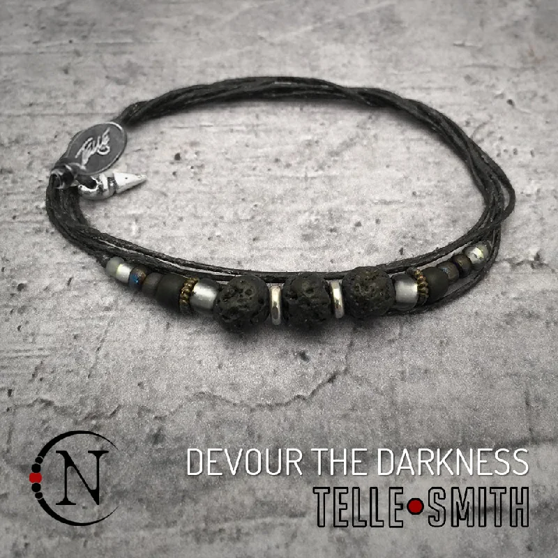 Fine stack bracelets-Devour The Darkness NTIO Bracelet by Telle Smith *5 More!