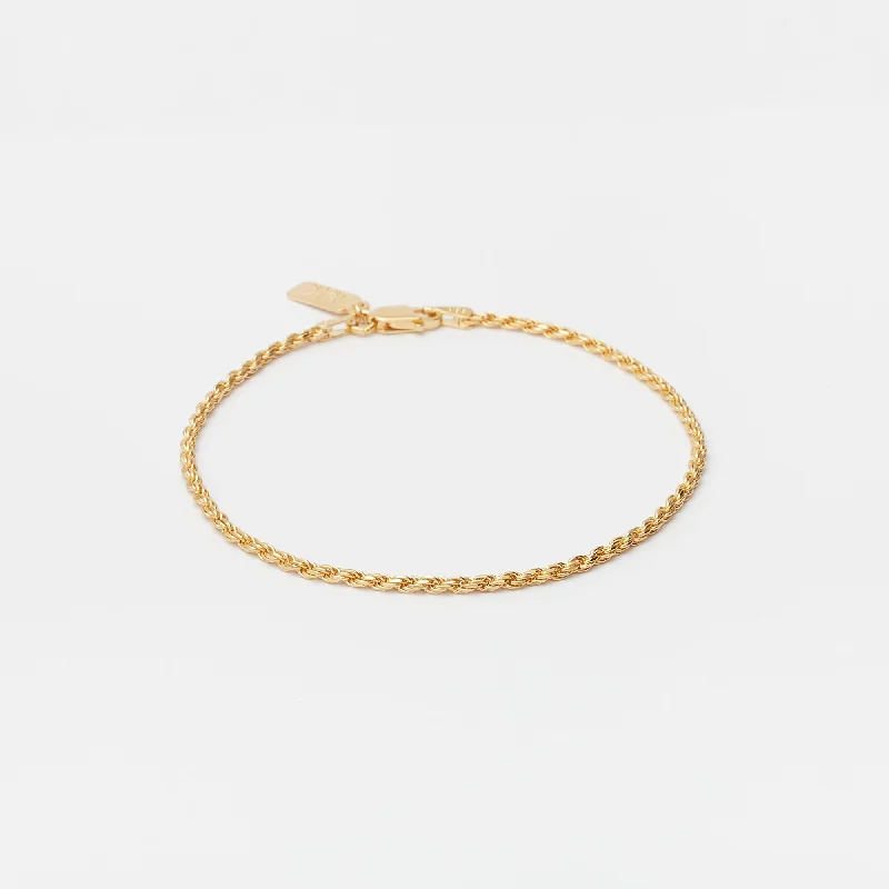 Hematite bangles-Baby Eternal Bracelet in Gold for her