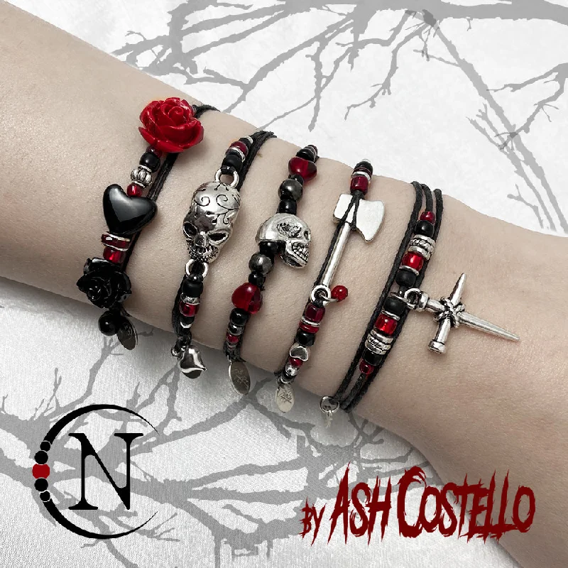 Soft shape bangles-Lethal Combination NTIO 3 Piece Bracelet Bundle by Ash Costello