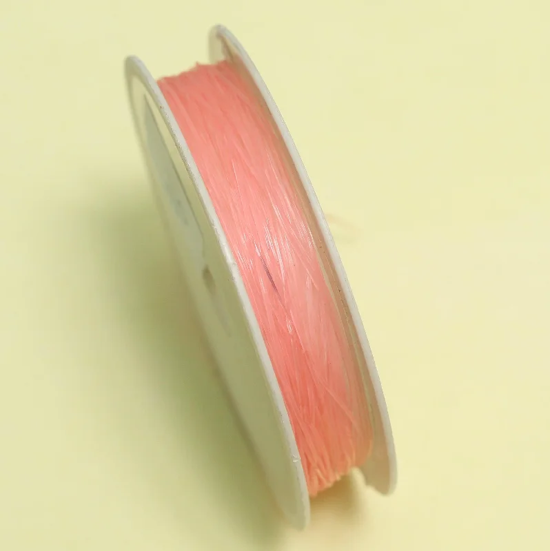 Hollowed cuff bracelets-10 Mtr Elastic Cord Spool For Making Bracelet