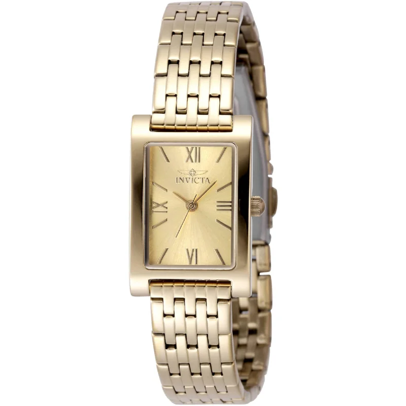 Micro star bracelets-Invicta Women's Watch - Angel Quartz Yellow Gold Stainless Steel Bracelet | 48147