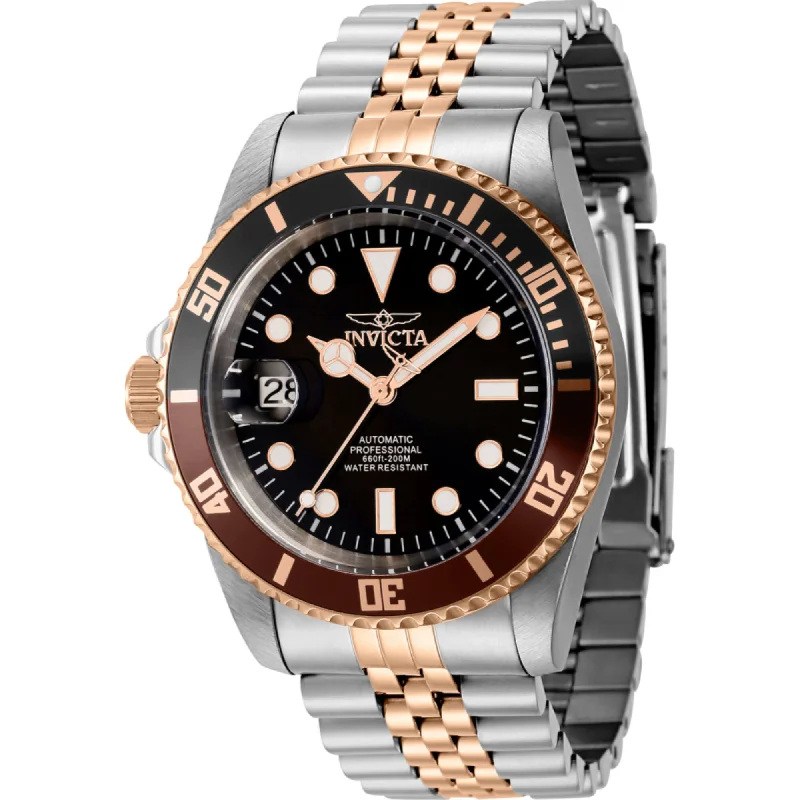 Shimmering druzy bangles-Invicta Men's Watch - Pro Diver Automatic Two Tone Stainless Steel Bracelet | 43987