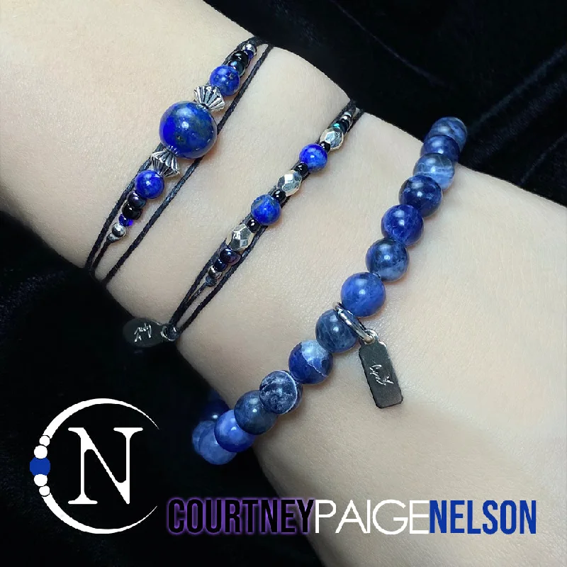 Etched cuff bracelets-3 Piece NTIO Bracelet Bundle by Courtney Paige Nelson