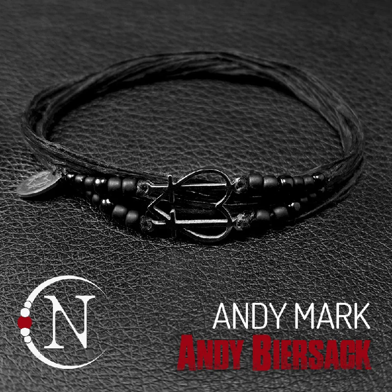 Infinity knot bangles-Andy Mark Double String NTIO Bracelet by Andy Biersack