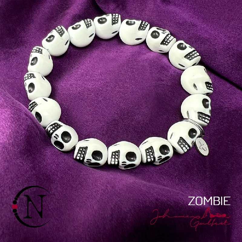 Soft shape bangles-Stretch Bracelet ~ Zombie by Johnnie Guilbert ~ LIMITED EDITION