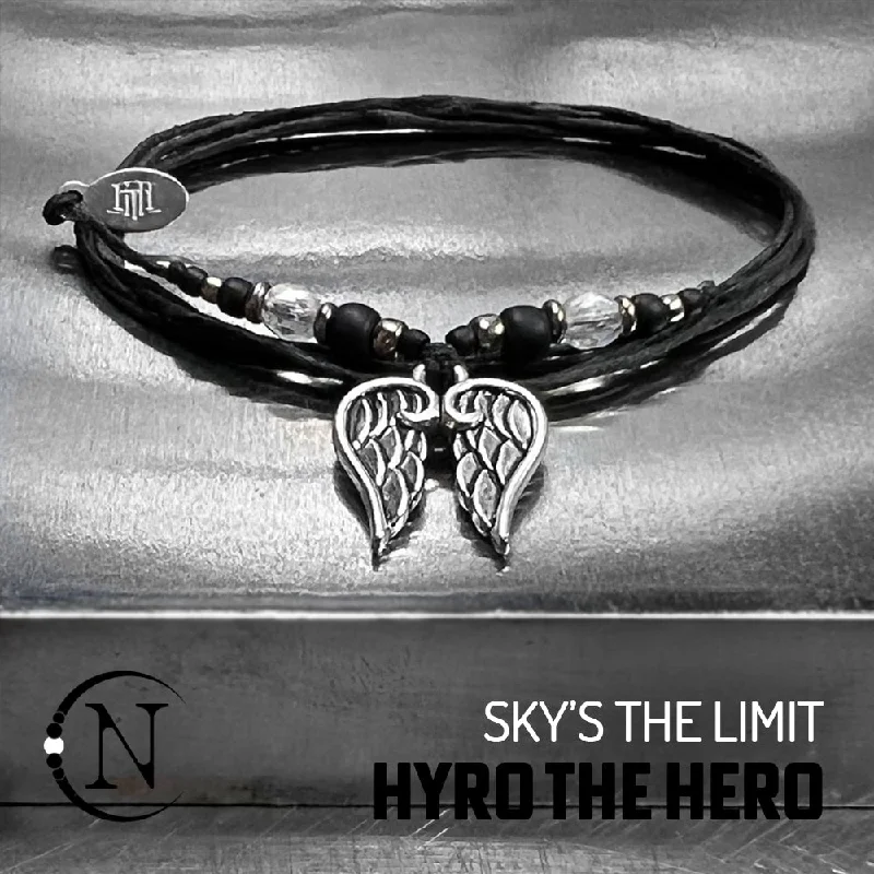 Leaf carved bracelets-Sky's The Limit NTIO Bracelet by Hyro The Hero