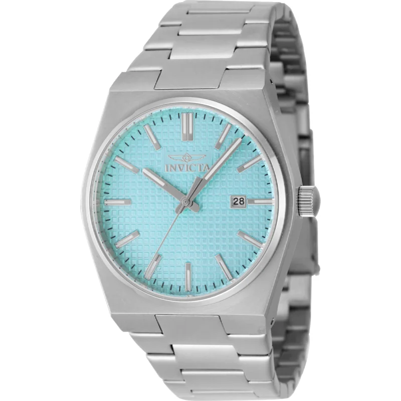 Offbeat bangles-Invicta Men's Watch - Speedway Quartz Light Blue Dial Silver Steel Bracelet | 48394