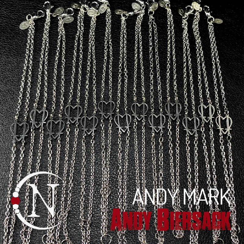 Broad link bracelets-Chain Bracelet ~ Andy Mark by Andy Biersack