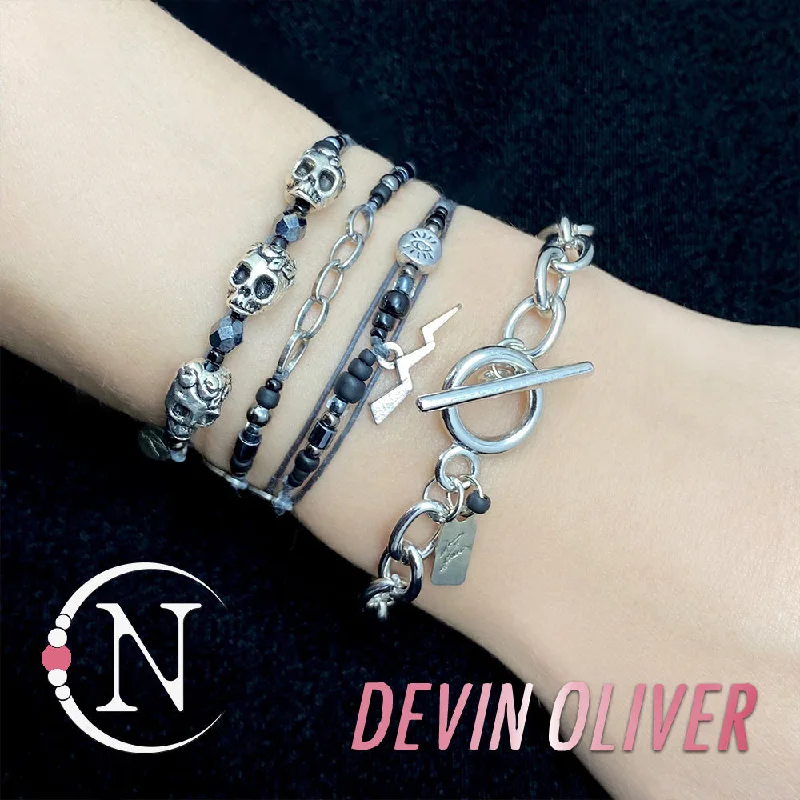 Embroidered bangles-4 Piece NTIO Bracelet  Bundle by Devin Oliver